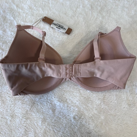 Skims Fits Everybody T-Shirt Bra Mica Tan Underwire 32D NWT - Picture 5 of 10
